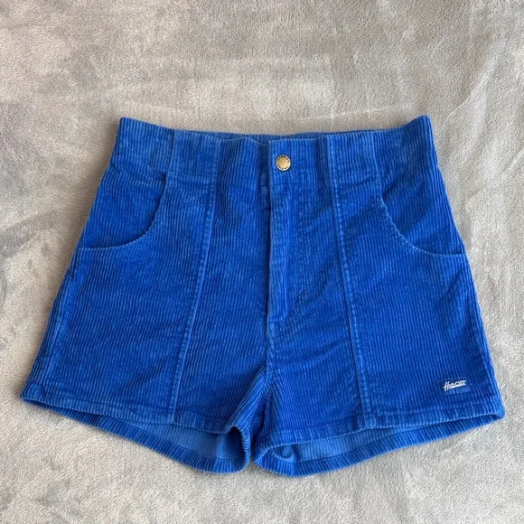 NWOT Hammies Corduroy Shorts Blue Size 28 - Picture 3 of 13